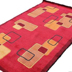 thamelmartUSA R17706-R14069 Gorgeous Multicolored Hand Made Tibetan Woolen Area Rug 5' X 8' Made in Nepal