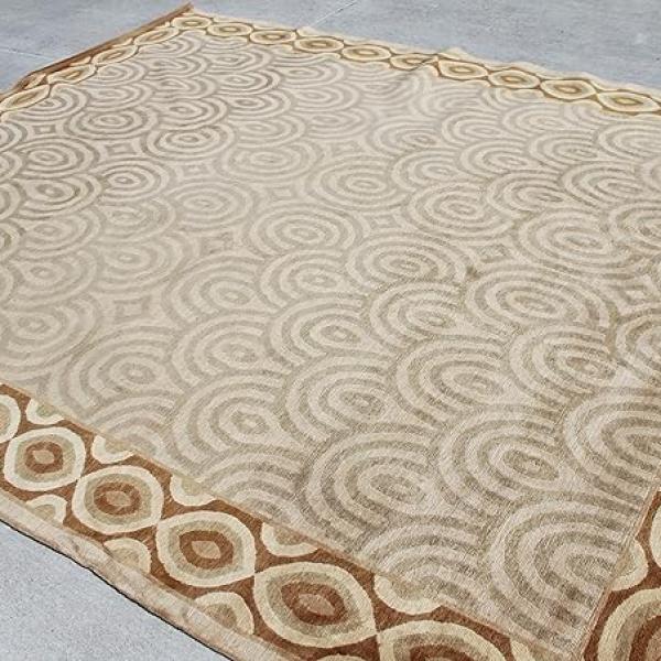 thamelmartUSA Rsg023 Contemporary Woolen Hand Crafted Tibetan Area Rug 8' X 10' Made in Nepal