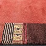 thamelmartUSA R4017 Gorgeous Custom Made Hand Knotted Tibetan Woolen Area Rug 5 Feet X 8 Feet Made in Nepal