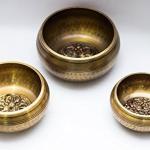 Chakra Healing Singing Bowls -Tibetan Singing Bowl Sets of 3