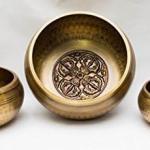 Chakra Healing Singing Bowls -Tibetan Singing Bowl Sets of 3