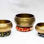 Chakra Healing Singing Bowls -Tibetan Singing Bowl Sets of 3