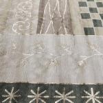 thamelmartUSA R23822 Exclusive Handmade Green Color Tibetan Wool and Silk Area Rug 8 Feet X 10 Feet Made in Nepal