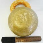 F560 6" Energetic Sacral 'D' Chakra Healing Hand Hammered Tibetan Singing Bowl Made in Nepal