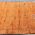 thamelmartUSA R15732 Gorgeous Custom Made Rust Orange Colored Hand Made Tibetan Woolen Area Rug 5.7 Feet X 7.10 Feet Made in Nepal