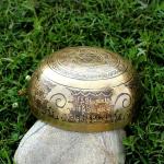 10.5 Inch Double Carving Handmade Tibetan Singing Bowl