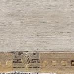 thamelmartUSA R8303 Gorgeous Custom Made Cream Colored Hand Made Tibetan Woolen Area Rug 5.7 Feet X 7.10 Feet Made in Nepal