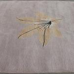 Thamel Mart R154 Gorgeous Flower Tibetan Woolen Area Rug 5.8' X 7.9' Handmade in Nepal