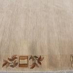 Thamel Mart R4387 Gorgeous Contemporary Tibetan Woolen Area Rug 5.8' X 7.10' Handmade in Nepal