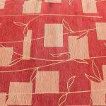 Thamel Mart R3914 Gorgeous Contemporary Tibetan Woolen Area Rug 5 Ft X 8 Ft Handade in Nepal
