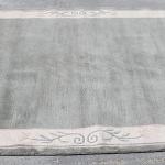 Thamel Mart RSG74 Superb Contemporary Green Tibetan Woolen Area Rug 6.7' X 9.8' Handmade in Nepal