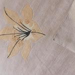 Thamel Mart R154 Gorgeous Flower Tibetan Woolen Area Rug 5.8' X 7.9' Handmade in Nepal