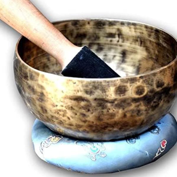 8"handmade Tibetan Singing Bowl-handmade By Singing Bowl House in Nepal