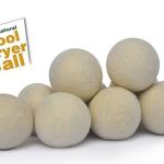 Wool Dryer Balls-6 balls in Packets,100% Pure Wool dryer balls by felts Design
