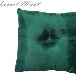Tibetan Satin Singing Bowl Cushion (Green)