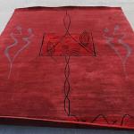 thamelmartUSA R14056 6' x 9' Gorgeous Contemporary Design Hand Made Tibetan Woolen Area Rug Made in Nepal