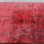thamelmartUSA R14056 6' x 9' Gorgeous Contemporary Design Hand Made Tibetan Woolen Area Rug Made in Nepal