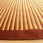 thamelmartUSA R29575 Exclusive Tibetan Wool and Silk Area Rug Chocolate Brown/Gold Color 9 Feet X 12 Feet Handmade in Nepal