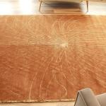 Thamel Mart R1385 Gorgeous Color Hand Made Tibetan Wool and Silk Area Rug 6' X 9' Handmade in Nepal