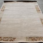 thamelmartUSA R4387 Gorgeous Contemporary Tibetan Woolen Area Rug 5.8' X 7.10' Handmade in Nepal