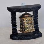 Wall Table Top Prayer Wheel- Authentic Buddhist Mantra Payer, Dharma Wheel From Nepal