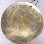 F1054/F609 21.75" Very Artistic Tibetan Temple Disc Gong Hand Made in Nepal