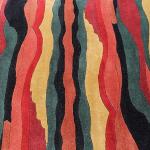 RST128 Gorgeous Tibetan Woolen Area Rug 5 Feet X 8 Feet Handmade in Nepal
