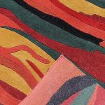 RST128 Gorgeous Tibetan Woolen Area Rug 5 Feet X 8 Feet Handmade in Nepal
