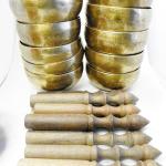 S328 Wholesale Lot of 10 pieces Palm Size 5" Chakra Healing Tibetan Singing Bowl Handmade in Nepal