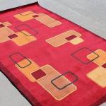 R17705 Gorgeous Conteporary Tibetan Woolen Area Rug 5' X 8' Handmade in Nepal