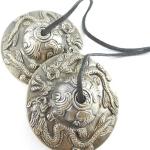 DRAGON MEDITATION TIBETAN GONG TINGSHA CYMBALS