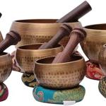 Chakra Healing Tibetan Singing Bowls (Set of 7) for A,B,C,D,E,F,G Chakras By NepaMart