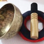 Solar Plexus Chakra E Note Auntic Hand Hammered Tibetan Meditation