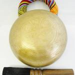 F488 6" Energetic Root 'C' Chakra Healing Hand Hammered Tibetan Singing Bowl Made in Nepal
