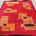 Thamel Mart R17706-R14069 Gorgeous Multicolored Hand Made Tibetan Woolen Area Rug 5' X 8' Made in Nepal