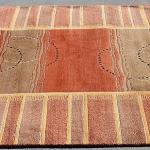 Thamel Mart USA R17737 Gorgeous Custom Made Hand Knotted Tibetan Woolen Area Rug 5 Feet X 8 Feet Made in Nepal