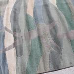 Thamel Mart R17712 Contemporary Woolen Hand Crafted Tibetan Area Rug 8' X 10' Made in Nepal