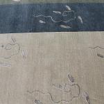 Thamel Mart R16170 One of a Kind Thick Woolen Pile Tibetan Area Rug 5.6' X 7.10' Handmade in Nepal