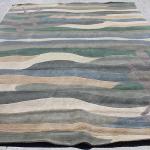 Thamel Mart R17712 Contemporary Woolen Hand Crafted Tibetan Area Rug 8' X 10' Made in Nepal