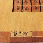 Thamel Mart R13644 Gorgeous Contemporary Tibetan Woolen Area Rug 5.7' X 7.10' Handmade in Nepal