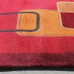 Thamel Mart R17706-R14069 Gorgeous Multicolored Hand Made Tibetan Woolen Area Rug 5' X 8' Made in Nepal