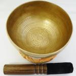 F470 5.75" Energetic Sacral 'D' Chakra Healing Hand Hammered Tibetan Singing Bowl Made in Nepal