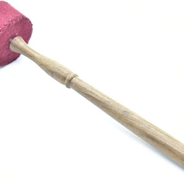 12.5" Long Felted Drum Strike-Goner-striker for Tibetan Singing Bowls