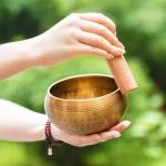 Singing Bowl Nepal- Hand Beaten singing bowl set of 3- 3 Hand made singing bowl set
