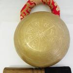 F469 6" Energetic Root 'C#' Chakra Healing Hand Hammered Tibetan Singing Bowl Made in Nepal10