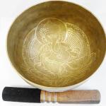 F455 6" Energetic Root 'C#' Chakra Healing Hand Hammered Tibetan Singing Bowl Made in Nepal10