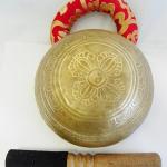F455 6" Energetic Root 'C#' Chakra Healing Hand Hammered Tibetan Singing Bowl Made in Nepal10