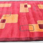 Thamel Mart R17712 Contemporary Woolen Hand Crafted Tibetan Area Rug 8' X 10' Made in Nepal