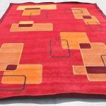 Thamel Mart R17712 Contemporary Woolen Hand Crafted Tibetan Area Rug 8' X 10' Made in Nepal