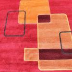 Thamel Mart R17712 Contemporary Woolen Hand Crafted Tibetan Area Rug 8' X 10' Made in Nepal